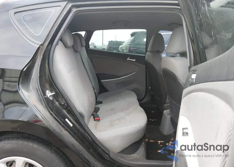 2014 Hyundai Accent Gs z USA, uszkodzony, nr VIN KMHCT5AE0EU156952